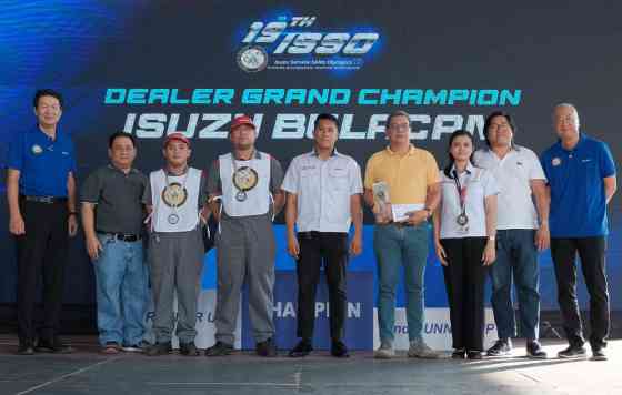 Isuzu Bulacan tops 2024 IPC Service Skills Olympics image