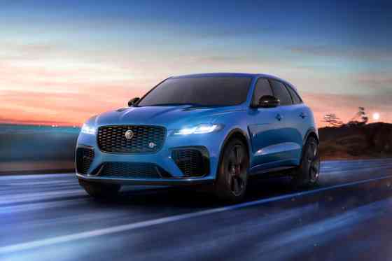 Jaguar F-Pace 90th Anniv send-off image