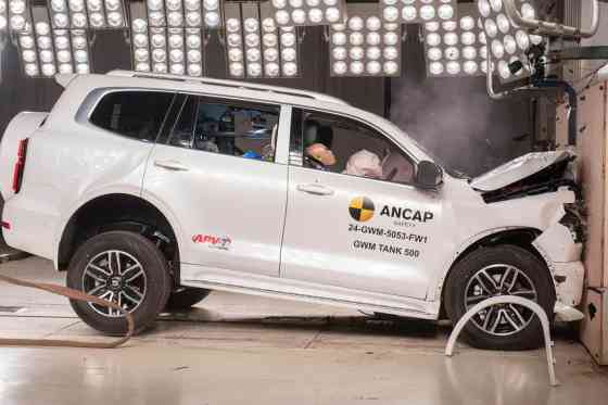 ANCAP awards GWM Tank 500 with five-star safety rating image