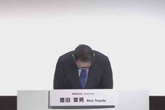Toyota apologizes for falsified vehicle testing image