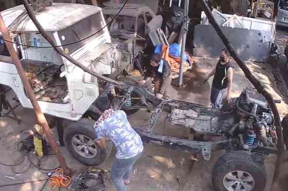 This Land Cruiser 40 is a Toyota Fortuner underneath image