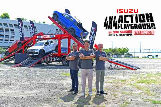 Isuzu PH wows Cebu with D-Max Mall Tour, 4x4 Action Playground image
