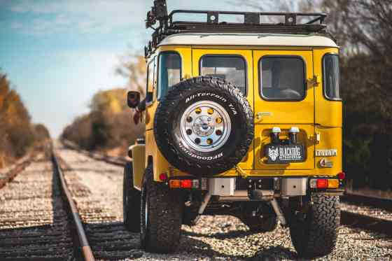 This restomodded Toyota Land Cruiser 40 has a Corvette V8 engine image