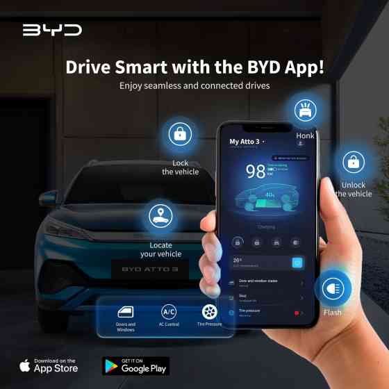 BYD App launched in PH with 10-year free subscription BYD App launched in PH with 10-year free subscription image