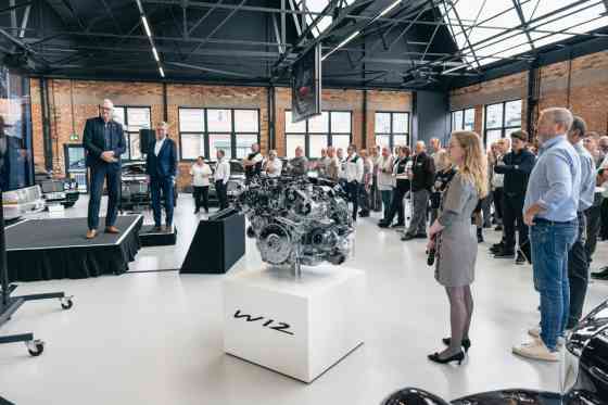 Bentley wraps up production of hand-built W12 engine image