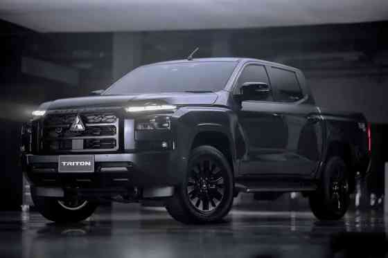 2025 Mitsubishi Triton Black Edition is one macho pickup truck image