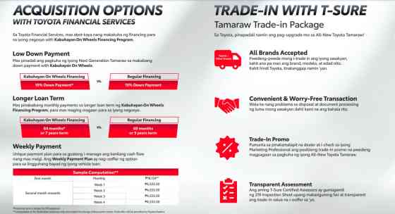 Here are specs, features, variants of all-new Toyota Tamaraw for PH image