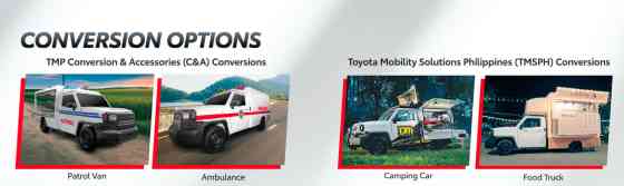 Toyota PH will also offer unique conversions, body styles for Tamaraw image