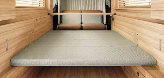 Work, sleep, relax, in the special edition Nissan Caravan MyRoom image