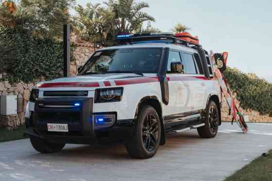 This Land Rover Defender 130 is ready for relief missions image