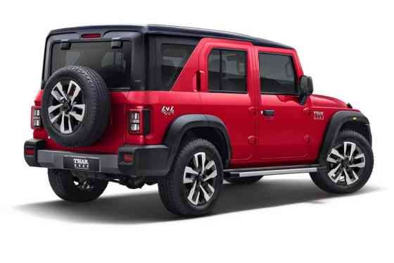 Not a Wrangler: Mahindra Thar Roxx revealed as five-door go-anywhere 4x4 image