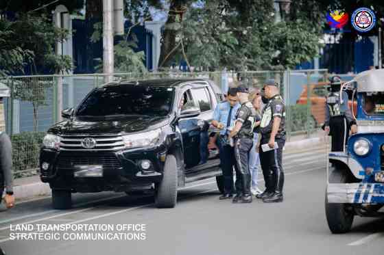 LTO to start apprehending motorists with improvised/temp plate in 2025 image