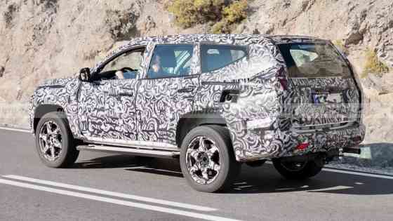 Mitsubishi has started testing next-gen Montero Sport prototype image
