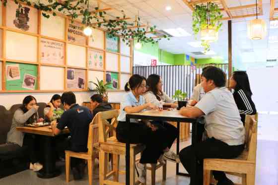 Toyota PH creates dining space made from upcycled manufacturing waste image