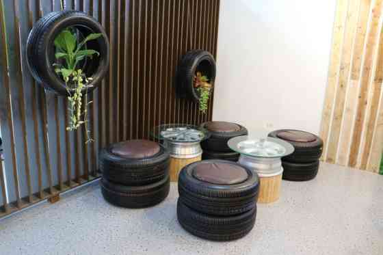 Toyota PH creates dining space made from upcycled manufacturing waste image