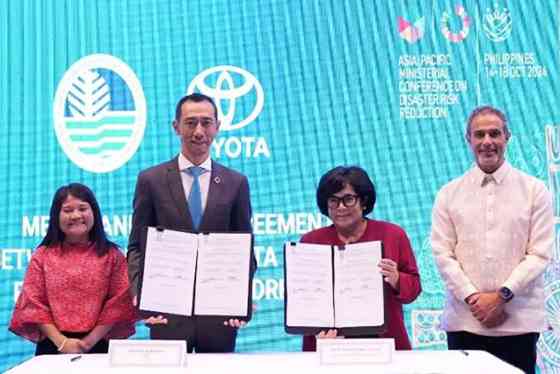 Toyota Motor PH supports APMCDRR as mobility partner image