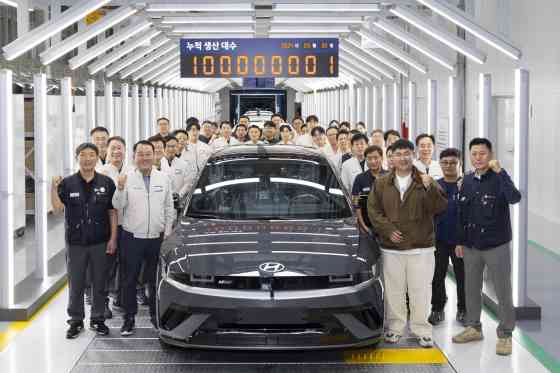 Hyundai Motor has produced 100 million vehicles globally image