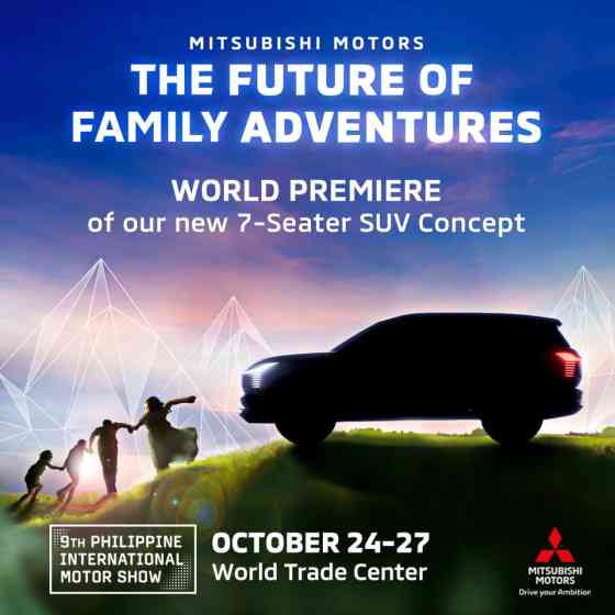 Mitsubishi PH gives closer look at 7-seater SUV concept for PIMS 2024 image