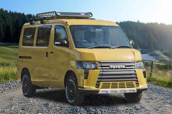 This customized Toyota Lite Ace is ready to go off-road image