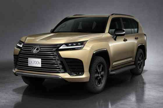 Lexus electrifies LX SUV with V6 twin turbo hybrid image