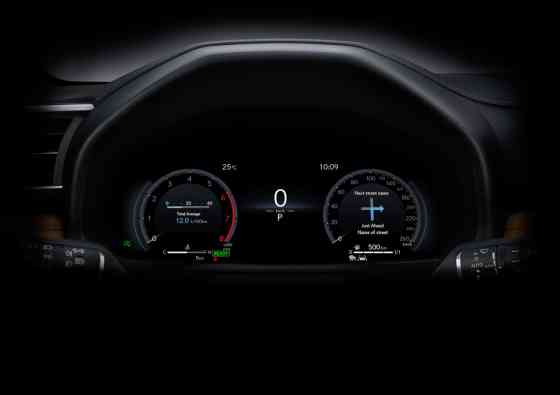 Lexus electrifies LX SUV with V6 twin turbo hybrid image