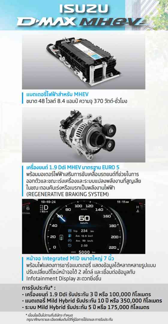 2025 Isuzu D-Max MHEV launches in Thailand, will PH get it? image
