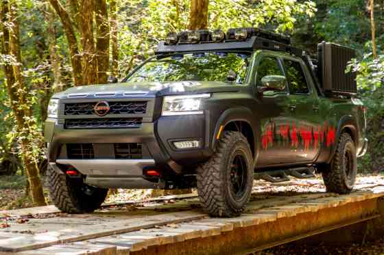 Project Trailgater: Nissan turns Frontier into off-road viewing party truck image