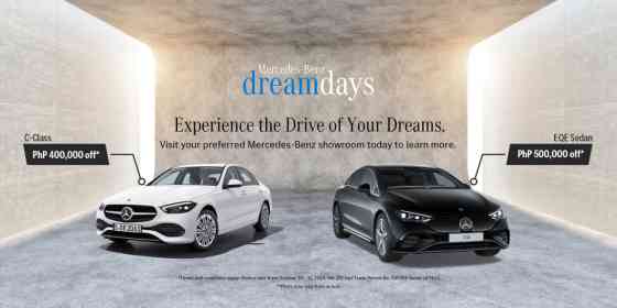 Mercedes-Benz PH offers up to PHP 2.5M in discounts with Dream Days promo image