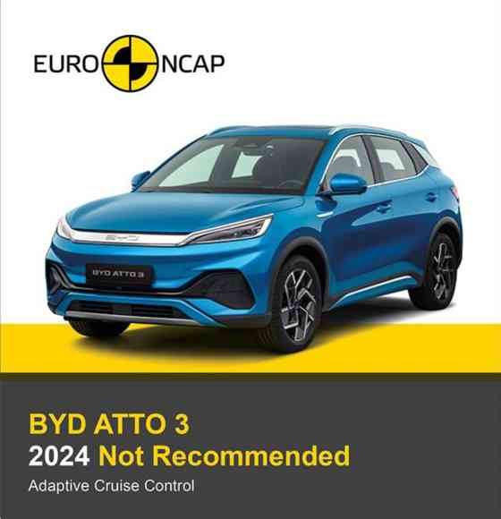 BYD Atto 3: EuroNCAP found issues with the advanced driving aids image