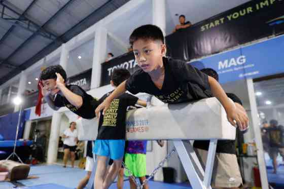 Toyota PH, Carlos Yulo team up for gymnastics camp Toyota PH, Carlos Yulo team up for gymnastics camp image