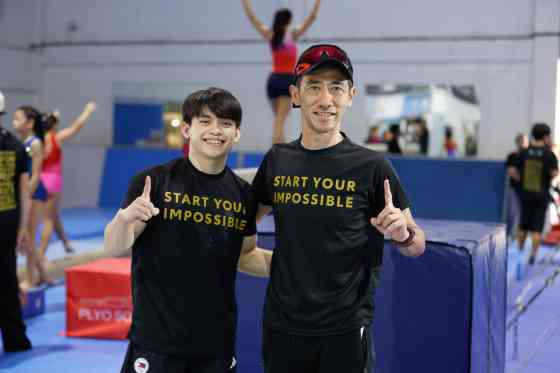 Toyota PH, Carlos Yulo team up for gymnastics camp Toyota PH, Carlos Yulo team up for gymnastics camp image