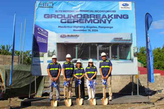 Rising soon: Subaru breaks ground on new Pampanga dealership image