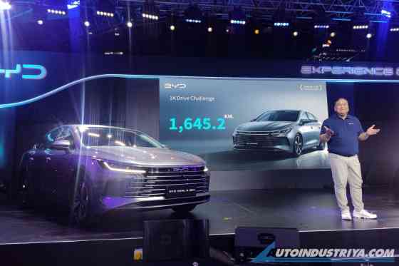 2025 BYD Seal 5 traveled 1,645 km in one tank, full charge in PH image