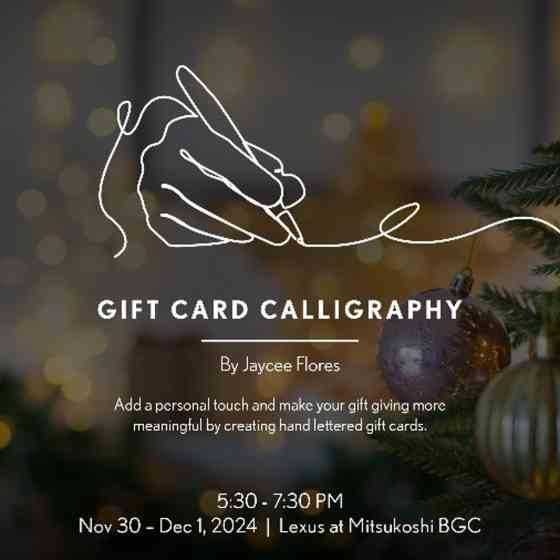Experience Lexus Holiday Pop-Up workshop from Nov 30 &ndash; Dec 1 image