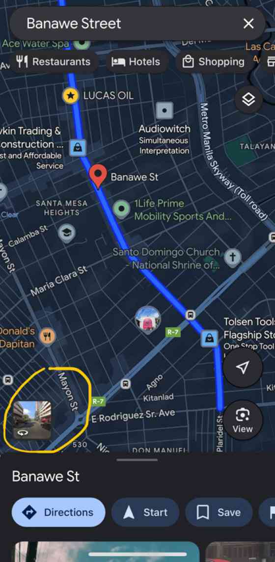 Couch surfing Banawe and Manila auto supplies image