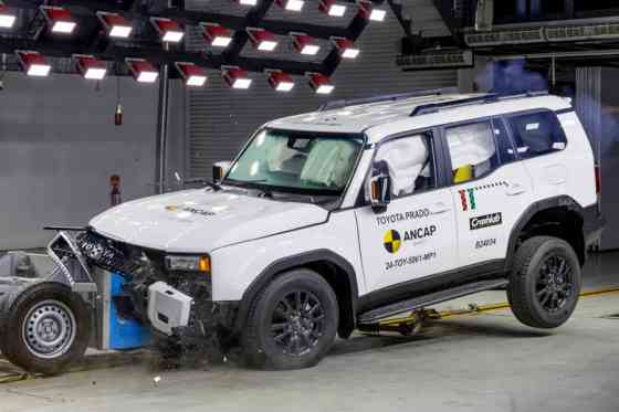 ANCAP: 2024 Toyota Land Cruiser Prado gets five stars for safety image