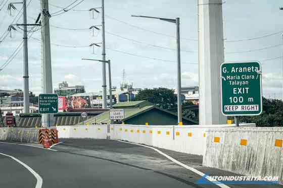Skyway Stage 3 opens new NB G. Araneta Exit image