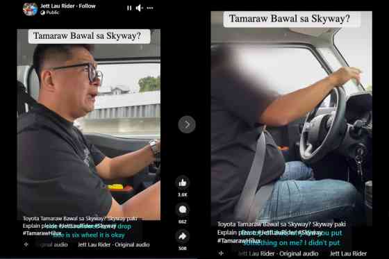 Not Banned: Toyota Tamaraw dropside can use Skyway image