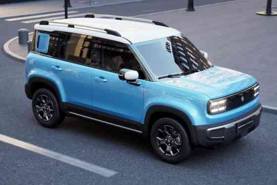 LEAKED: Baojun Yep EV rebadged as Chevrolet Spark EUV image