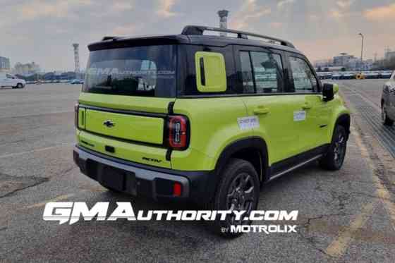 LEAKED: Baojun Yep EV rebadged as Chevrolet Spark EUV image