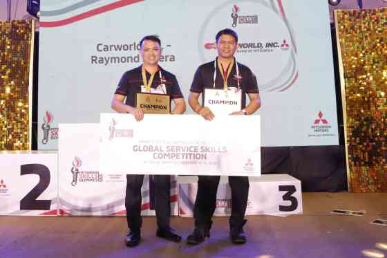 Mitsubishi PH crowns Carworld Inc. as grand champion of 23rd Skills Olympics image