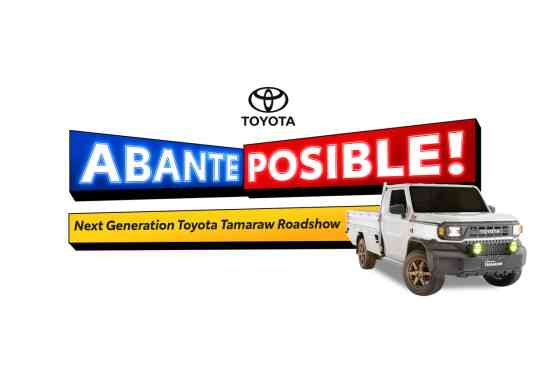 Toyota Tamaraw Roadshow heads to Megamall Feb 7-9 image