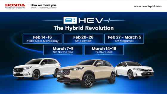 Honda PH to take 2025 HR-V e:HEV on a mall tour image