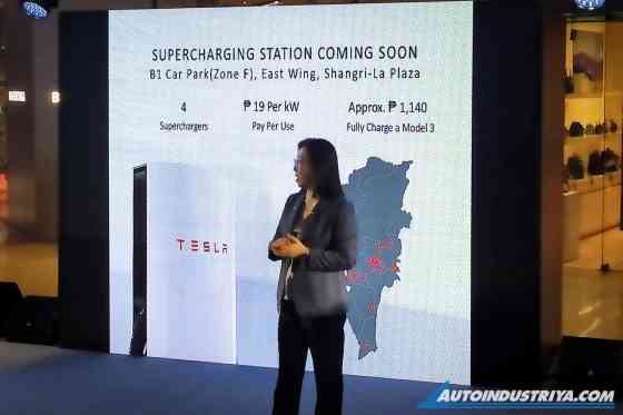 Tesla Superchargers opening soon at Shangri-La Plaza image