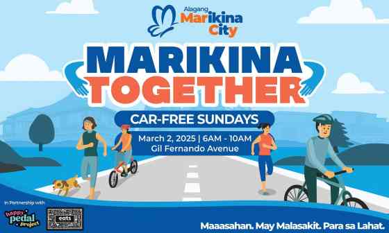 Marikina City to hold first-ever Car-Free Sunday image