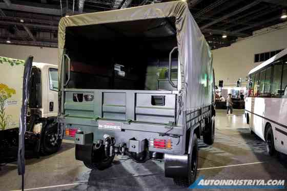 This Isuzu troop carrier is ready for the battlefield This Isuzu troop carrier is ready for the battlefield image