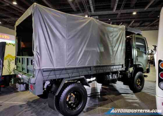 This Isuzu troop carrier is ready for the battlefield This Isuzu troop carrier is ready for the battlefield image