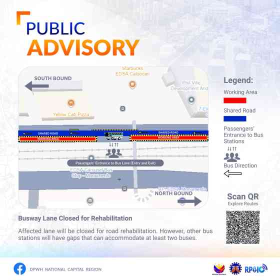 DPWH: EDSA Busway will remain operational amid EDSA rehab image