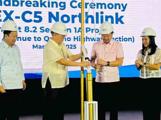Work on NLEX-C5 Northlink Section 1A officially begins image