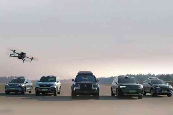 BYD equips its vehicles with drone launch pads because they can image